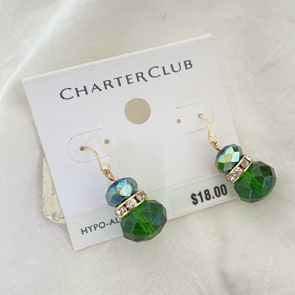 GREEN EARRINGS